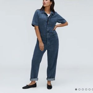 Everlane The Supersoft Jean Coverall Size 2